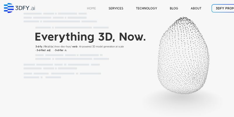 3DFY AI - best 3D AI generator